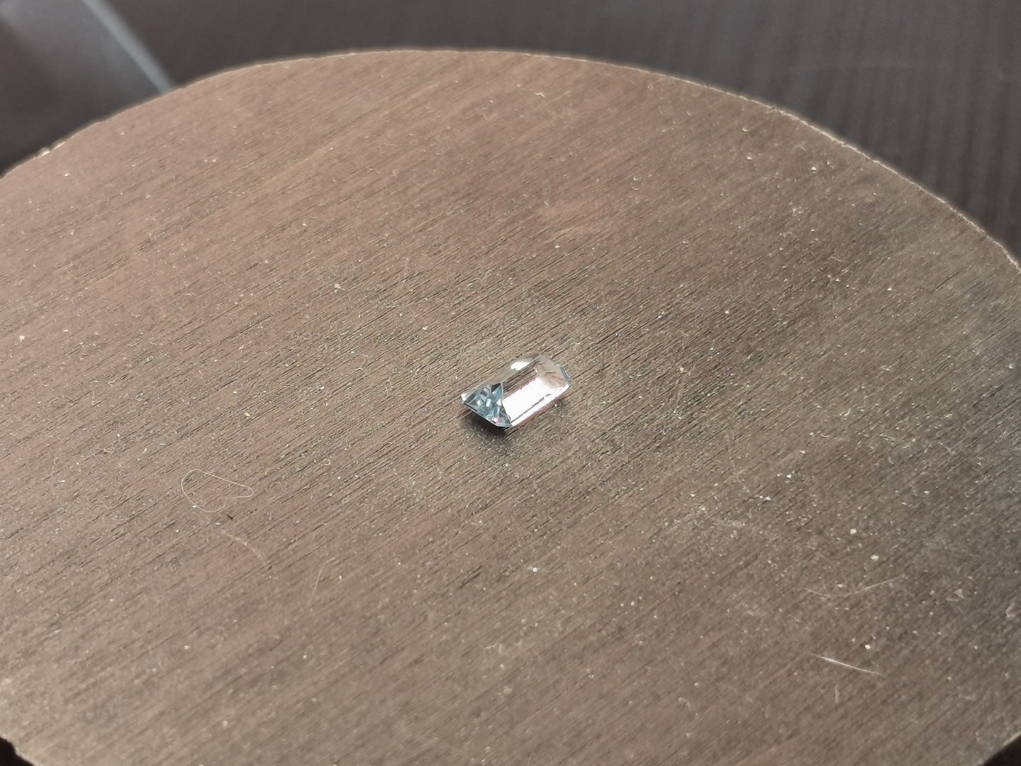 Topazio sky taglio rettangolare 0,72 ct